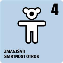 4. milenijski razvojni cilj: zmanj&scaron;ati smrtnost otrok